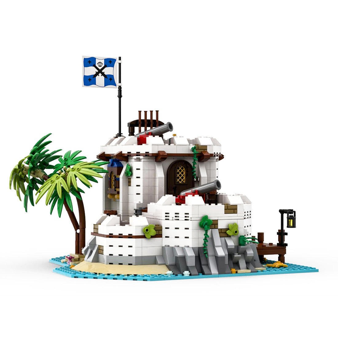 MOC - 79638 Imperialer befestigter Außenposten Klemmbausteine - LesDiy - Klemmbausteine