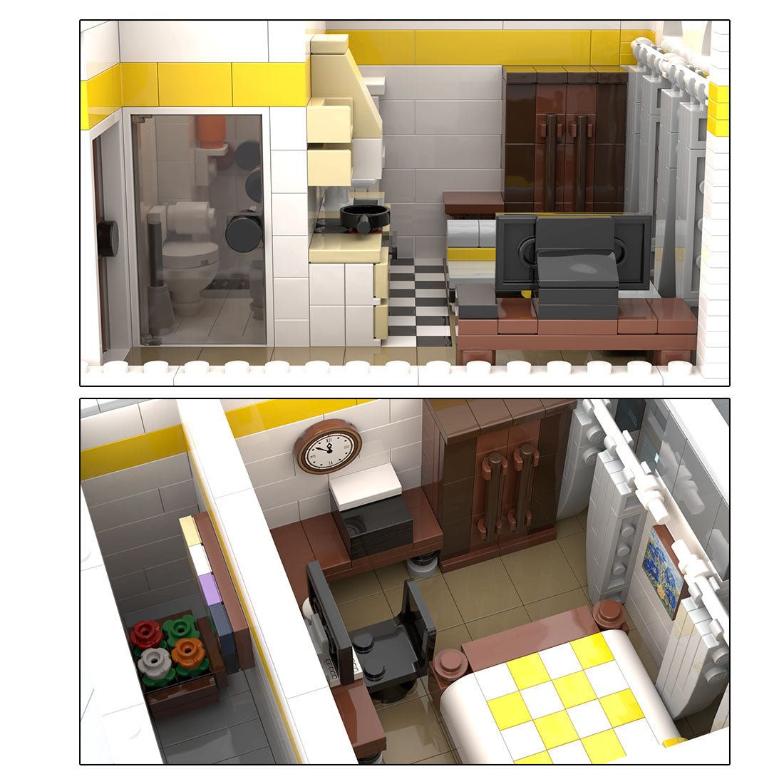 MOC - 79794 Sunflower Klemmbausteine - LesDiy - Klemmbausteine