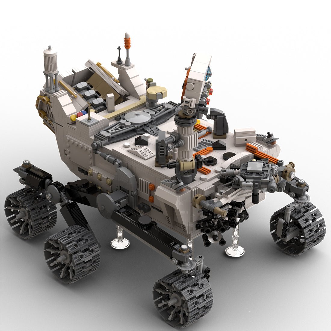 MOC - 80946 NASA Mars Curiosity Rover Klemmbausteine - LesDiy - Klemmbausteine