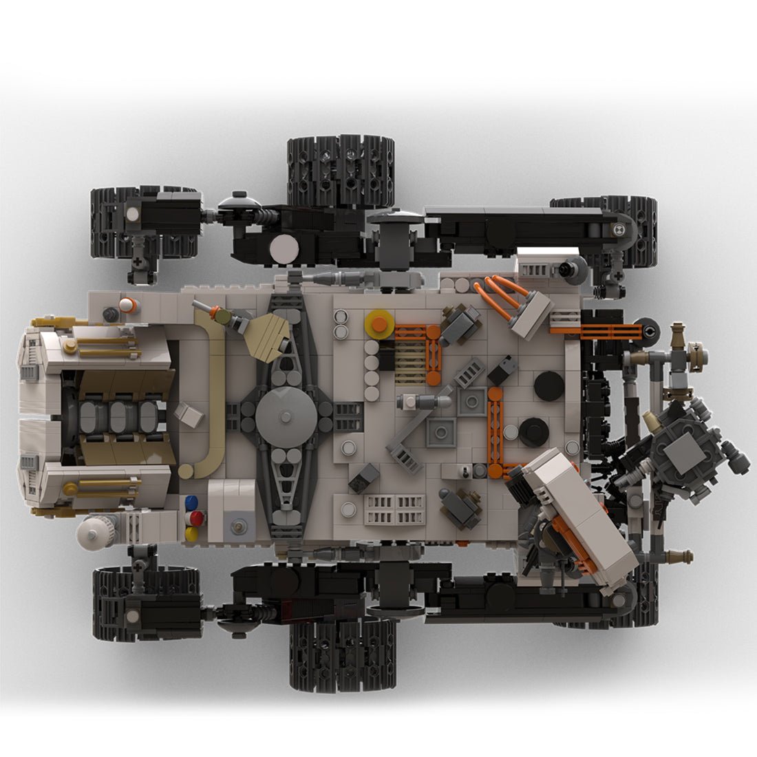 MOC - 80946 NASA Mars Curiosity Rover Klemmbausteine - LesDiy - Klemmbausteine