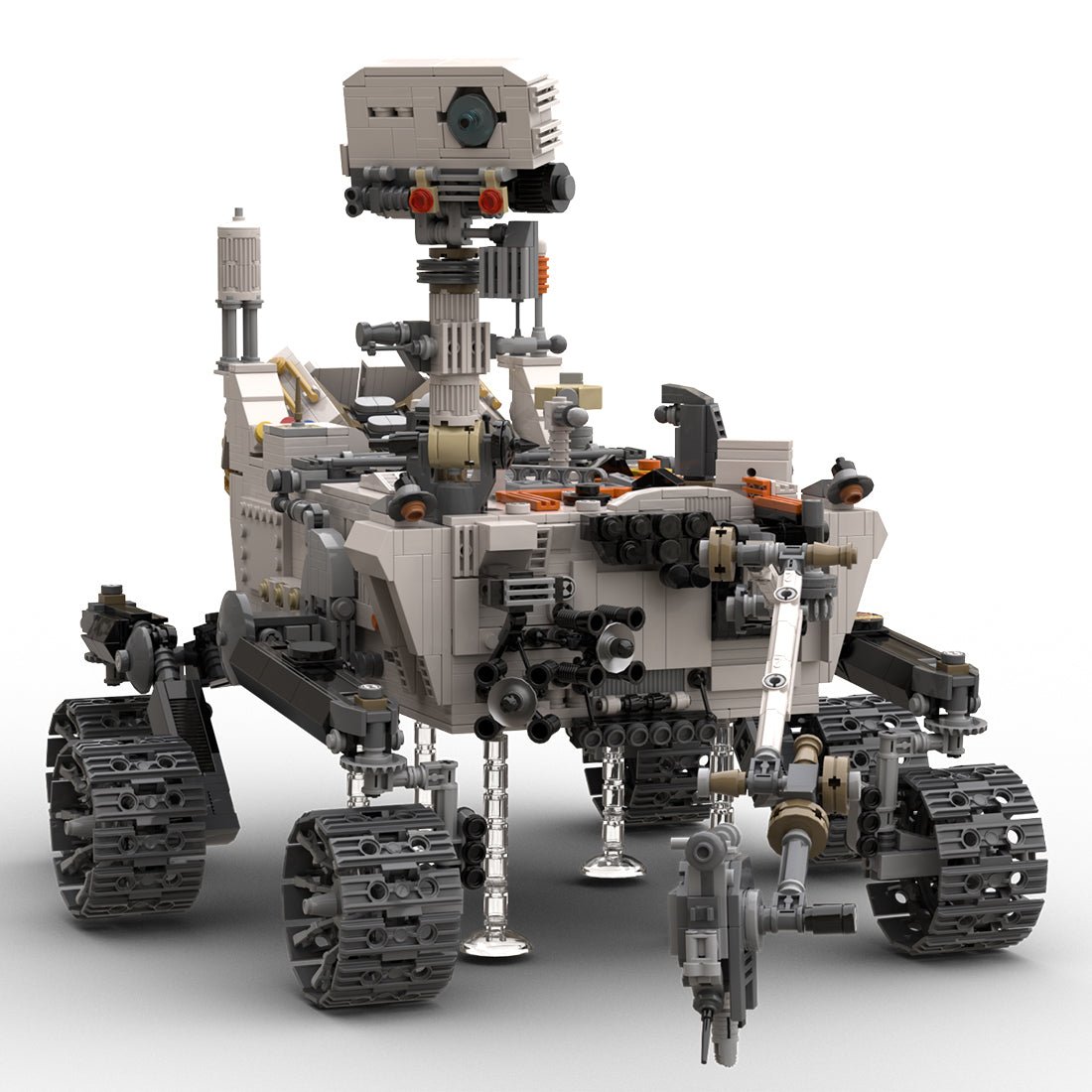 MOC - 80946 NASA Mars Curiosity Rover Klemmbausteine - LesDiy - Klemmbausteine