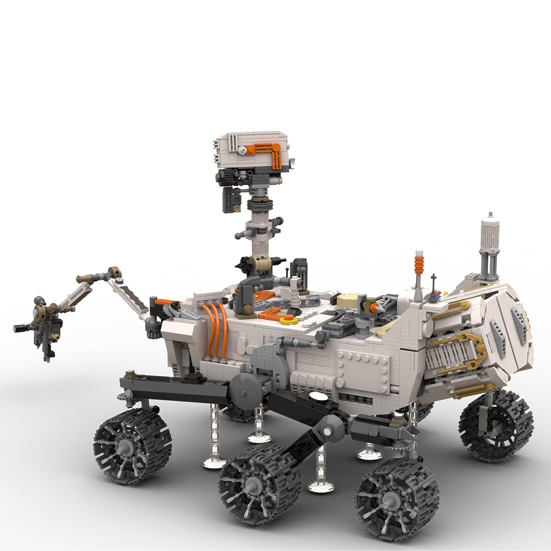 MOC - 80946 NASA Mars Curiosity Rover Klemmbausteine - LesDiy - Klemmbausteine