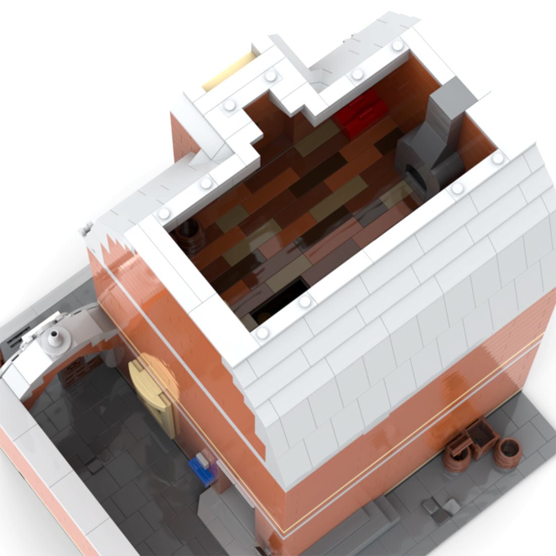 MOC - 81334 Old Workshop Klemmbausteine - LesDiy - Klemmbausteine