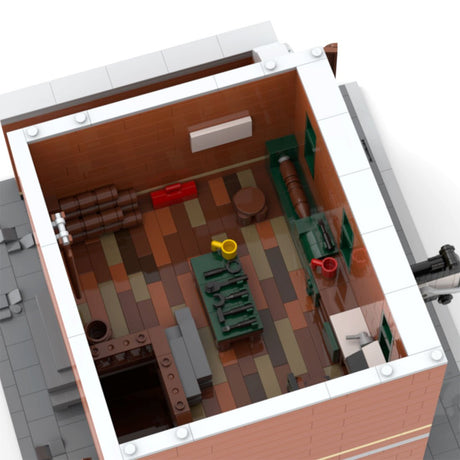 MOC - 81334 Old Workshop Klemmbausteine - LesDiy - Klemmbausteine