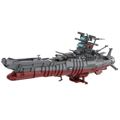 MOC - 81382 Space Battleship Yamato 2199 Klemmbausteine - LesDiy - Klemmbausteine