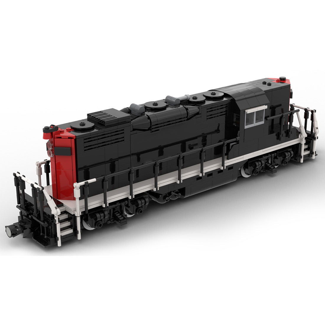 MOC - 81999 Kanadisches GP9 - Zugmodell - LesDiy - Klemmbausteine