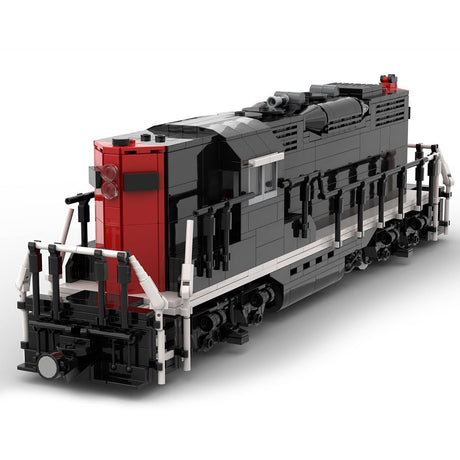 MOC - 81999 Kanadisches GP9 - Zugmodell - LesDiy - Klemmbausteine