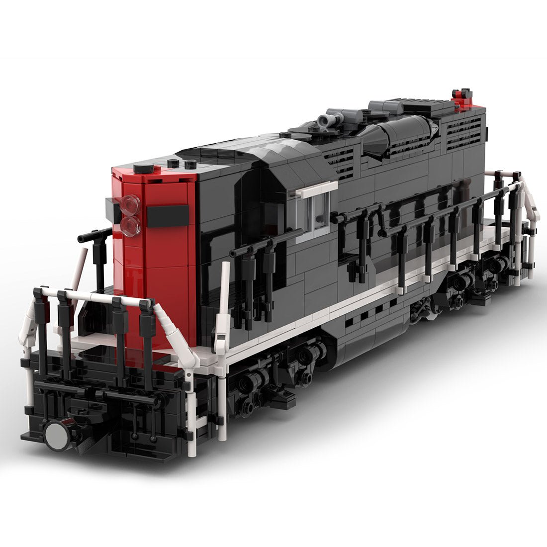 MOC - 81999 Kanadisches GP9 - Zugmodell - LesDiy - Klemmbausteine