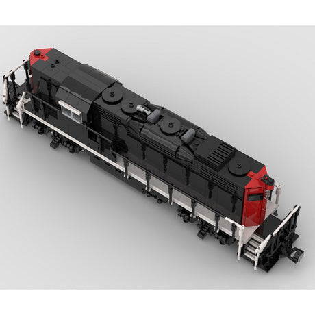 MOC - 81999 Kanadisches GP9 - Zugmodell - LesDiy - Klemmbausteine