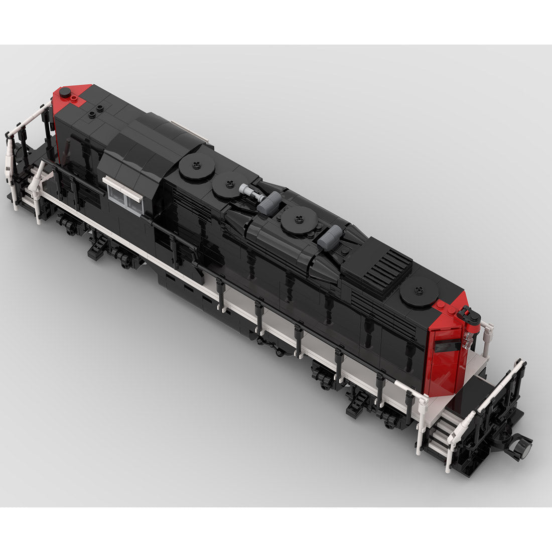 MOC - 81999 Kanadisches GP9 - Zugmodell - LesDiy - Klemmbausteine