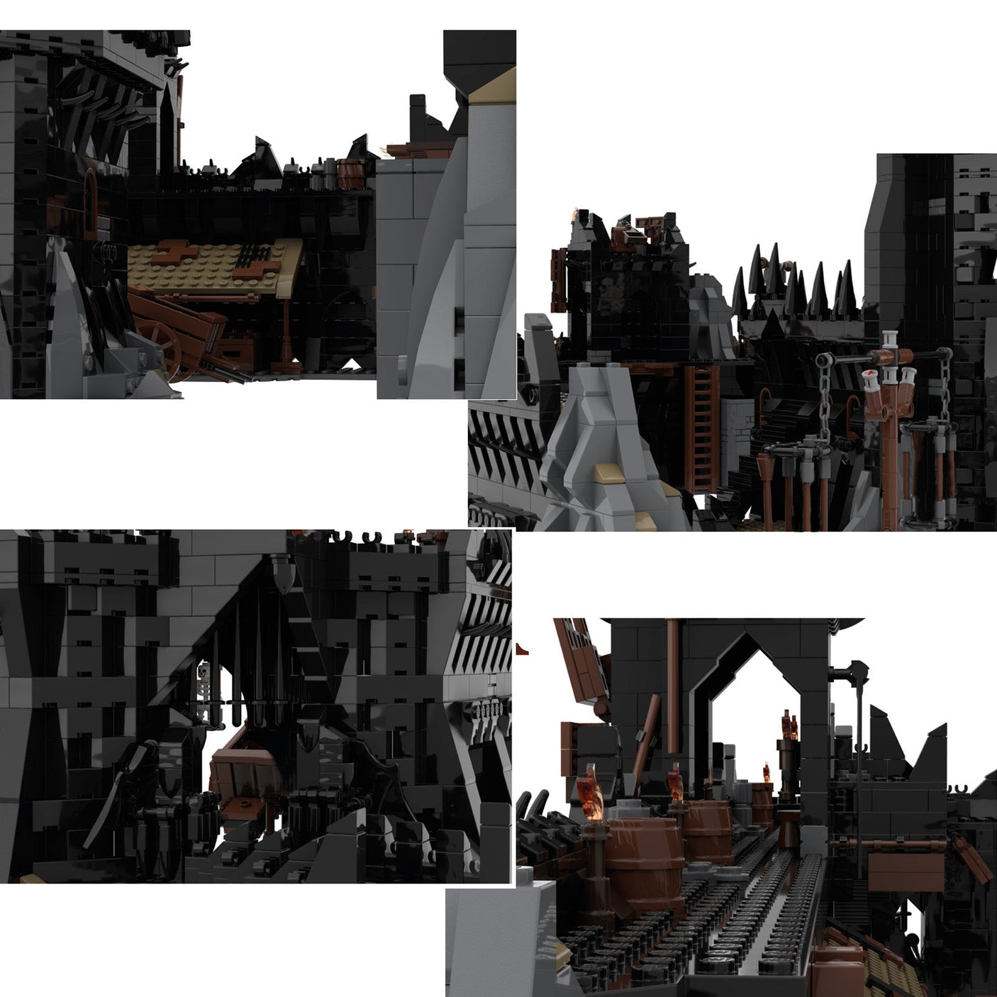 MOC - 82142 Cirith Ungol Klemmbausteine - LesDiy - Klemmbausteine