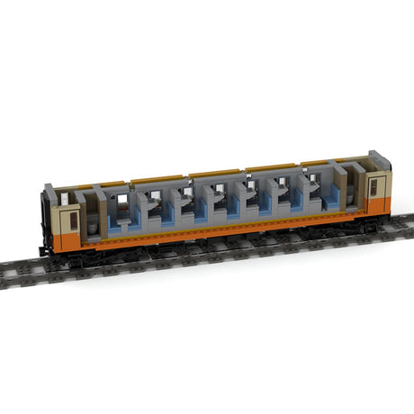 MOC - 82165 City Express (Städte - Express) of the Deutsche Reichsbahn Klemmbausteine - LesDiy - Klemmbausteine