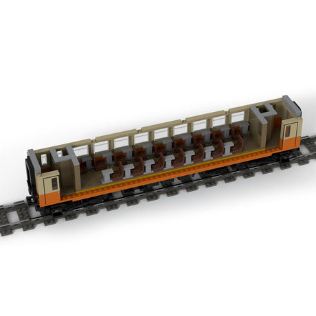 MOC - 82165 City Express (Städte - Express) of the Deutsche Reichsbahn Klemmbausteine - LesDiy - Klemmbausteine