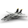 MOC - 82377 Grumman F - 14 Tomcat | 1:35 Minifig Scale Klemmbausteine - LesDiy - Klemmbausteine