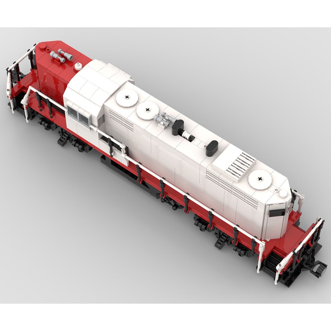MOC - 83184 GP9 - Zug der SOO - Linie Klemmbausteine - LesDiy - Klemmbausteine