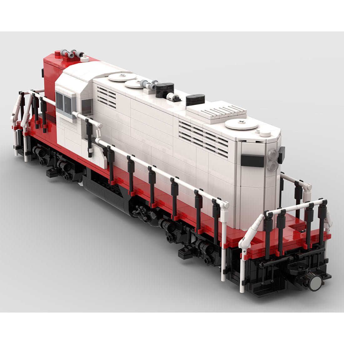 MOC - 83184 GP9 - Zug der SOO - Linie Klemmbausteine - LesDiy - Klemmbausteine