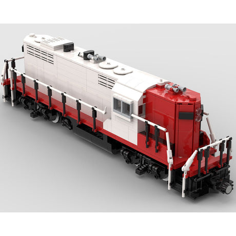 MOC - 83184 GP9 - Zug der SOO - Linie Klemmbausteine - LesDiy - Klemmbausteine