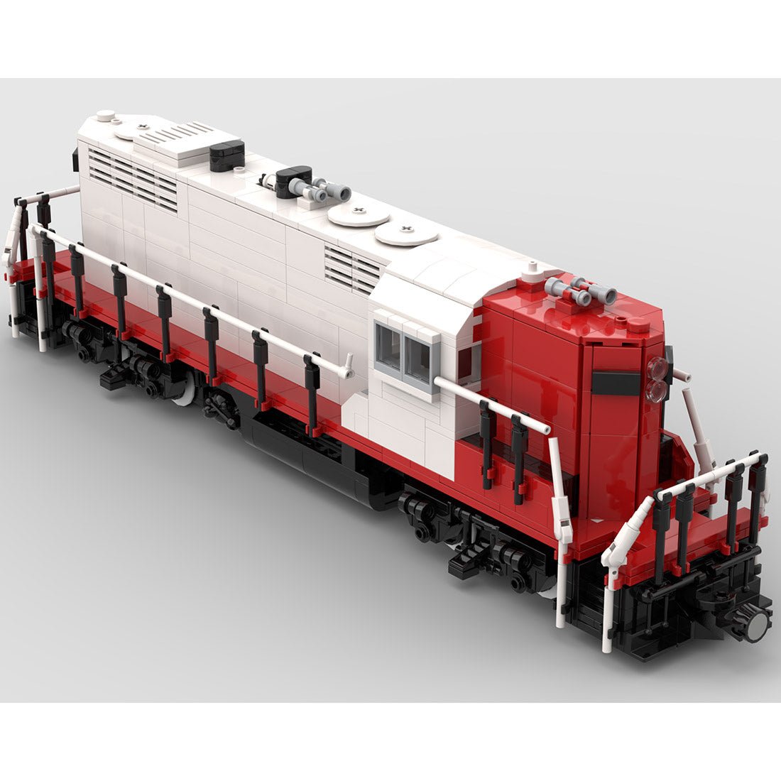 MOC - 83184 GP9 - Zug der SOO - Linie Klemmbausteine - LesDiy - Klemmbausteine