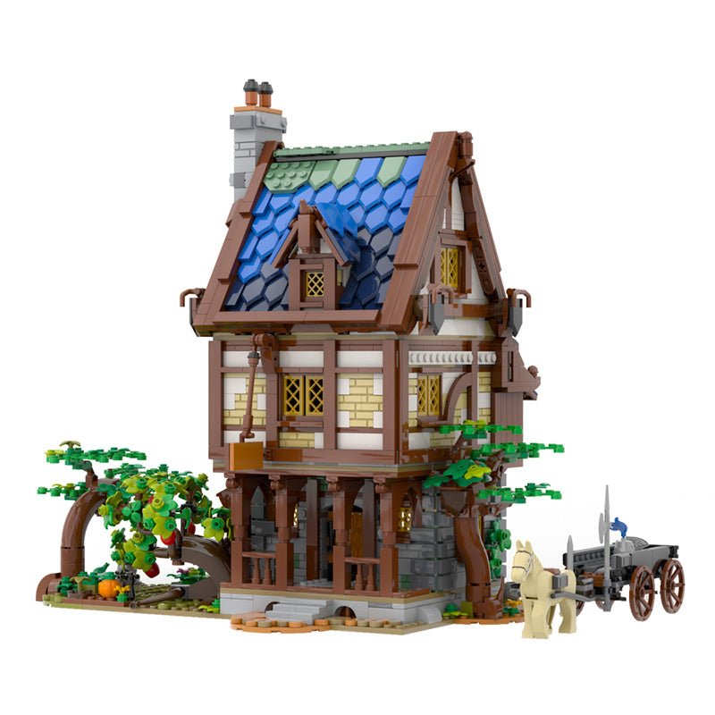 MOC - 83786 Mittelalterliche Taverne - LesDiy - Klemmbausteine