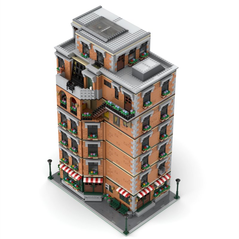 MOC - 83817 Seinfeld Wohnung - LesDiy - Klemmbausteine
