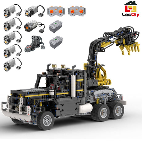 MOC - 83979 LT 8868 Air Tech Claw Rig RC Baustein - LesDiy - Klemmbausteine