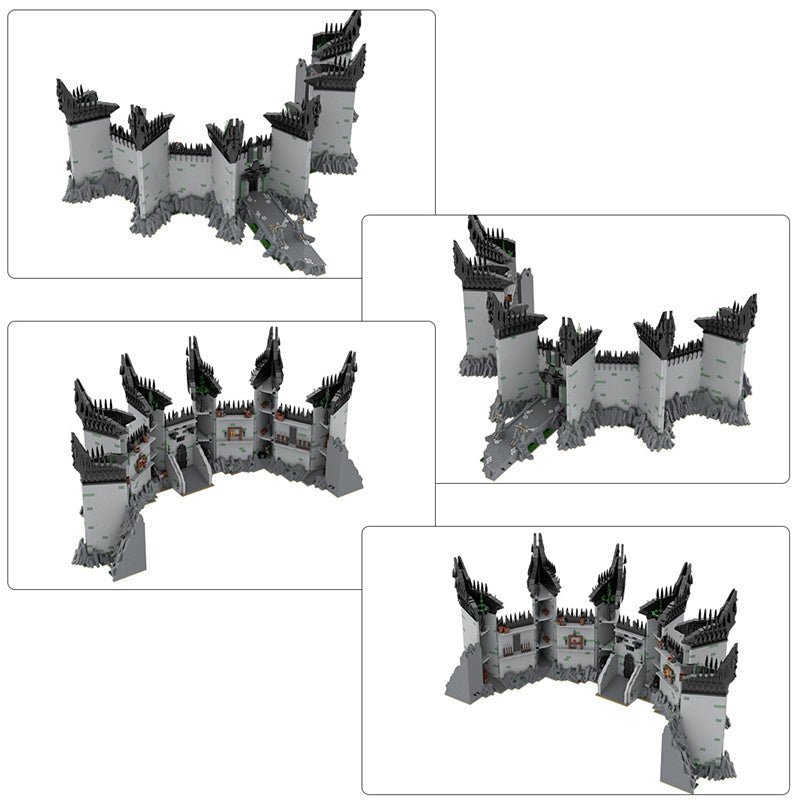 MOC - 84124 UCS Minas Morgul Klemmbausteine - LesDiy - Klemmbausteine