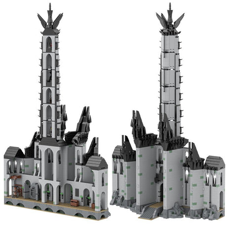MOC - 84124 UCS Minas Morgul Klemmbausteine - LesDiy - Klemmbausteine