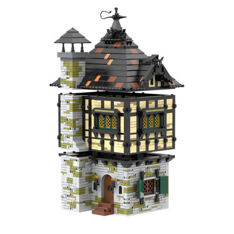 MOC - 84202 Medieval Cottage (Backdrop House) - LesDiy - Klemmbausteine