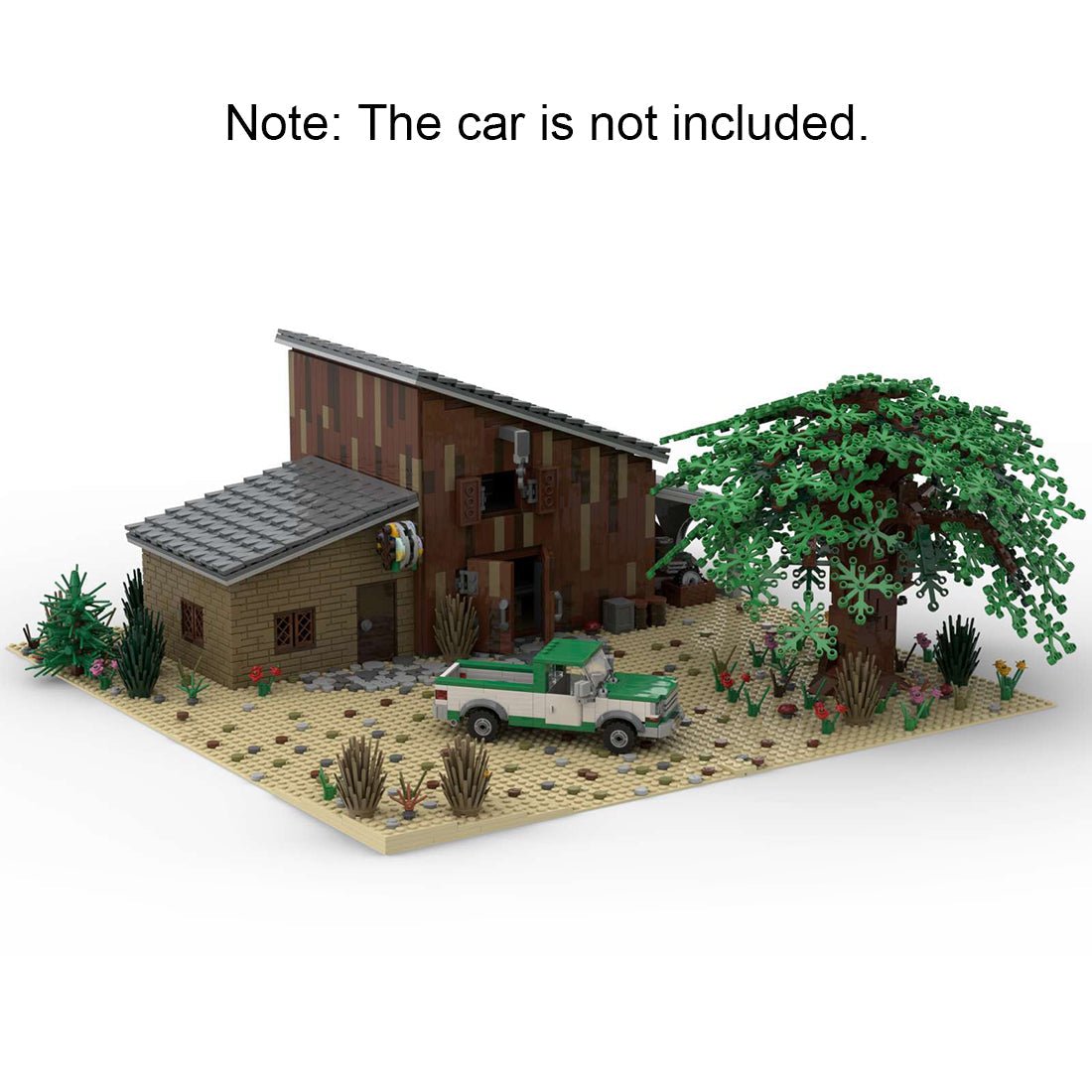 MOC - 84949 1/40 Heather Gems Factory Train Szene Klemmbausteine - LesDiy - Klemmbausteine