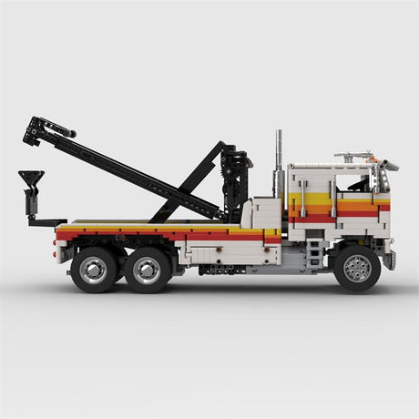 MOC - 85025 Freightliner FLA Abschleppwagen Klemmbausteine - LesDiy - Klemmbausteine