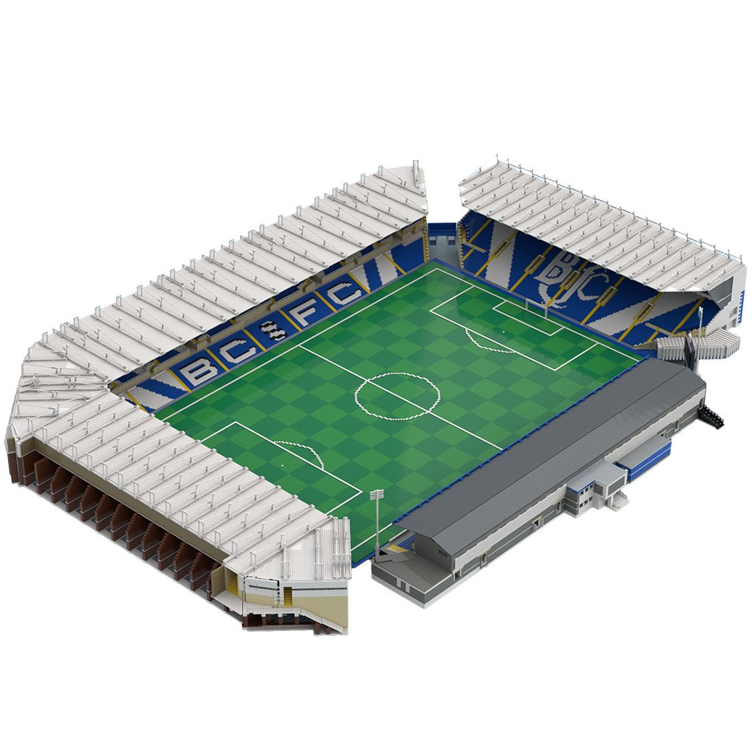 MOC - 85499 St Andrews Stadium, Birmingham City Football Club Klemmbausteine - LesDiy - Klemmbausteine