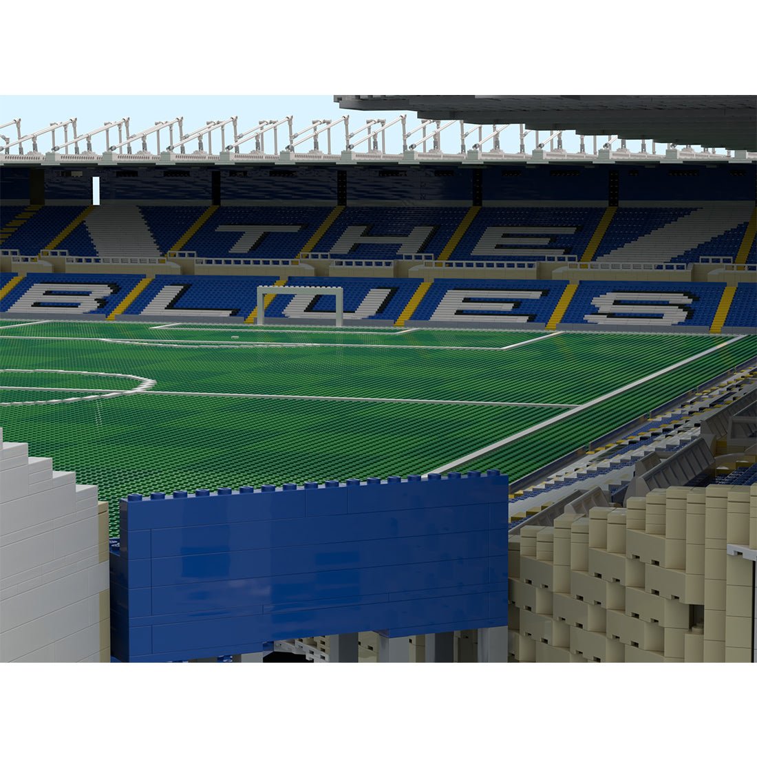 MOC - 85499 St Andrews Stadium, Birmingham City Football Club Klemmbausteine - LesDiy - Klemmbausteine