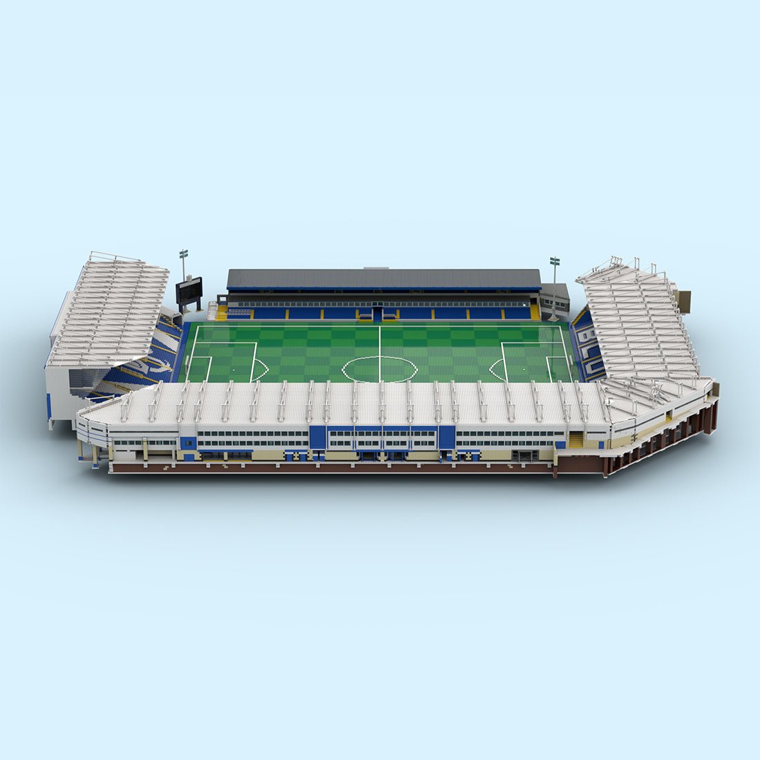 MOC - 85499 St Andrews Stadium, Birmingham City Football Club Klemmbausteine - LesDiy - Klemmbausteine