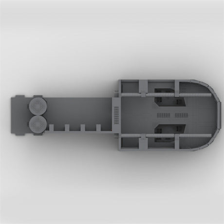 MOC - 86593 Imperial Corridor System Bridge - LesDiy - Klemmbausteine