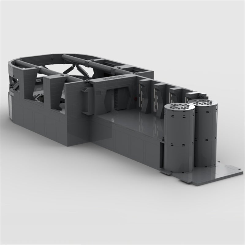 MOC - 86593 Imperial Corridor System Bridge - LesDiy - Klemmbausteine