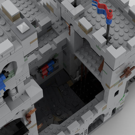 MOC - 87299 King’s Mountain Fortress Klemmbausteine - LesDiy - Klemmbausteine