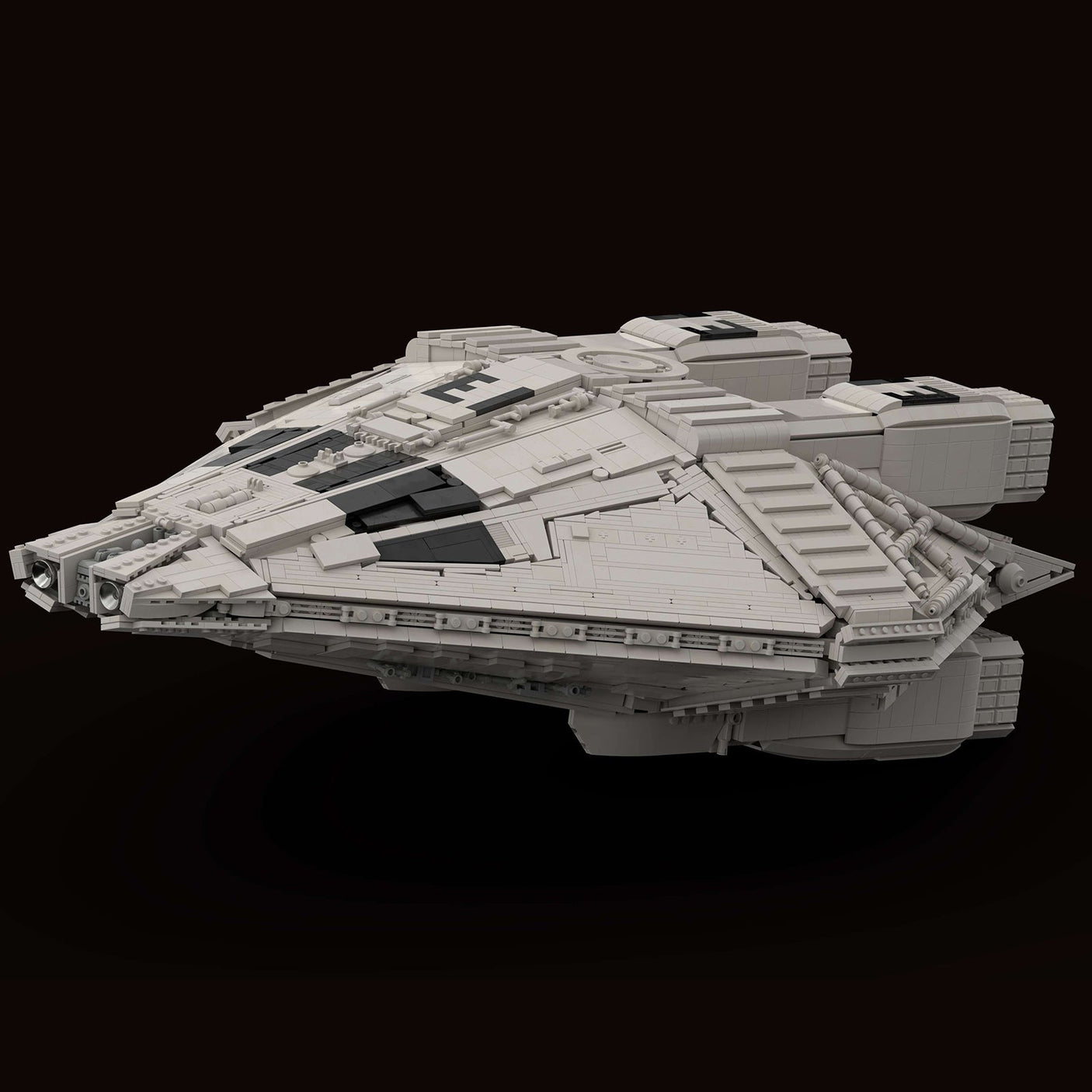 MOC - 87504 The Narcissus Raumschiff Klemmbausteine - LesDiy - Klemmbausteine