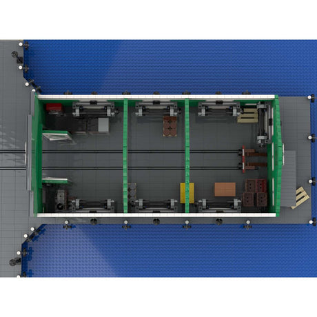 MOC - 87641 1/40 Pier 23 Zugszene Klemmbausteine - LesDiy - Klemmbausteine