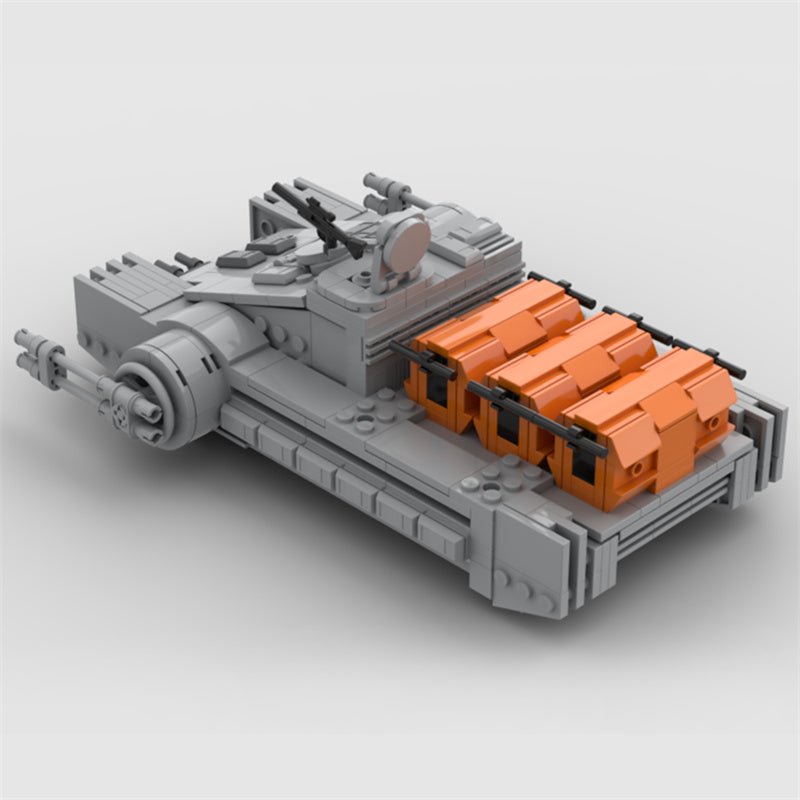 MOC - 87839 Schwebepanzer TX - 225 GAVw "Occupier" - LesDiy - Klemmbausteine