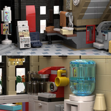 MOC - 88507 Postamt Klemmbausteine - LesDiy - Klemmbausteine