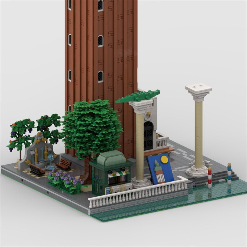 MOC - 88904 Venedig Campanile und Umgebung - LesDiy - Klemmbausteine