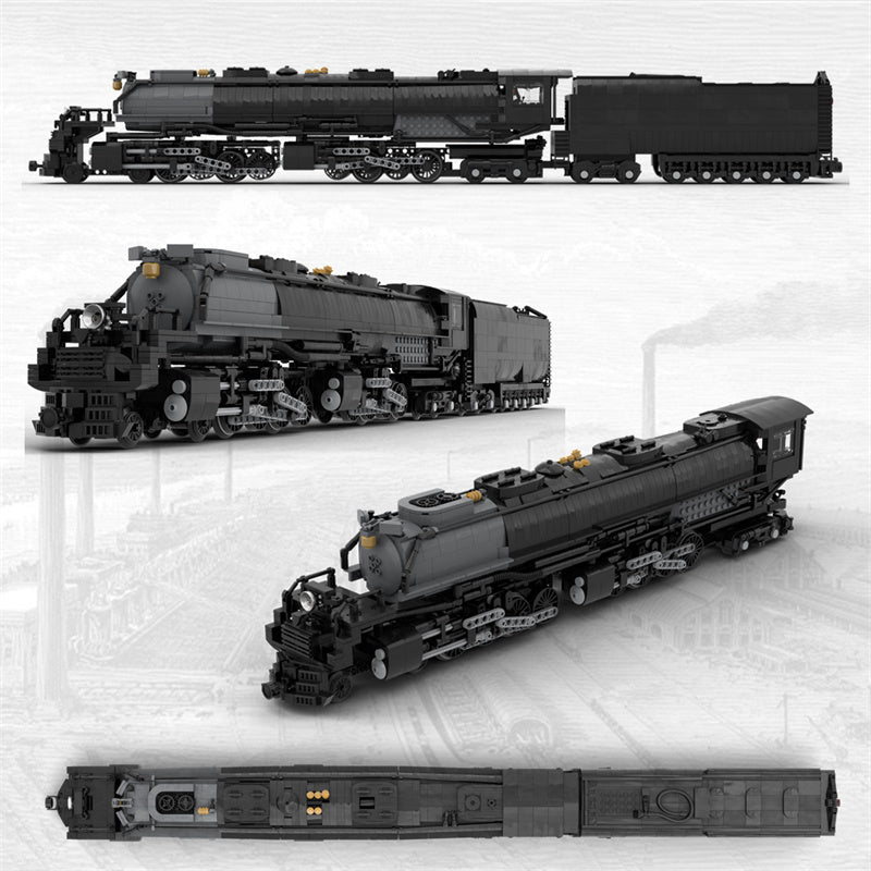 MOC - 89126 Union Pacific 4014 Big Boy Klemmbuateine - LesDiy - Klemmbausteine