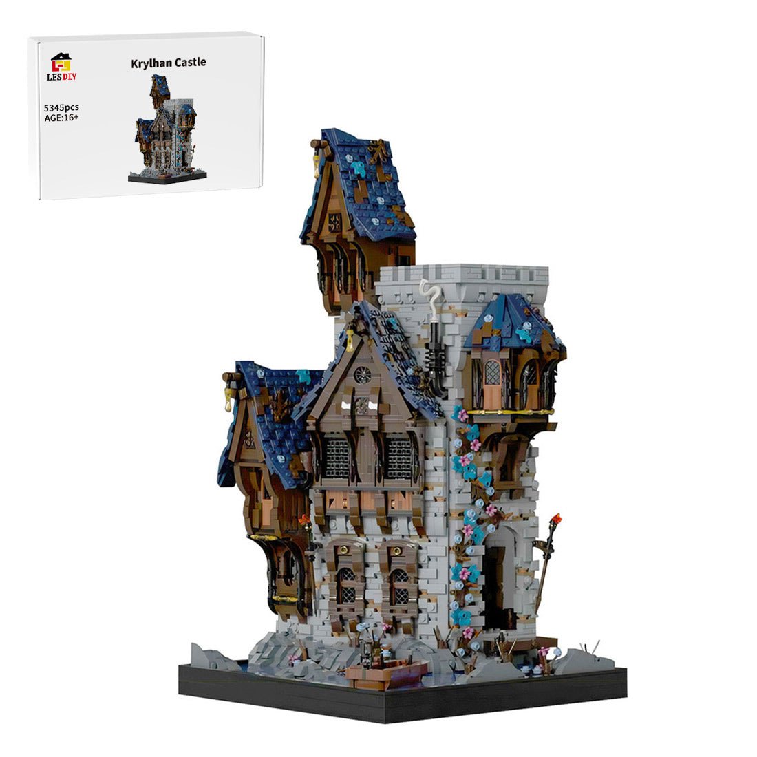 MOC - 89142 Schloss Krylhan Klemmbausteine - LesDiy - Klemmbausteine