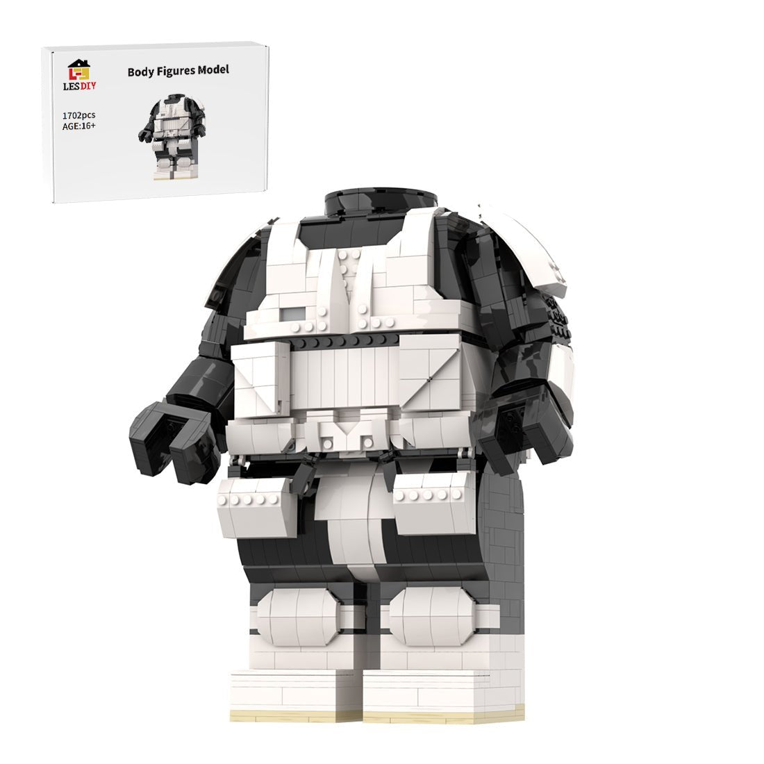 MOC - 89648 Scout Trooper Klemmbausteine - LesDiyproduct_type##