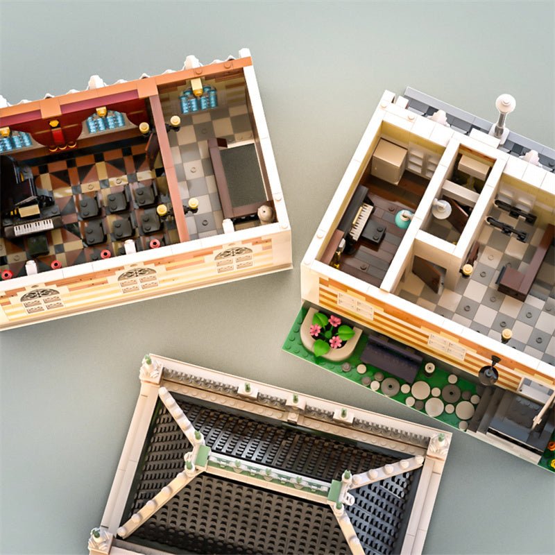 MOC - 89901 Modular Städtische Klavier Gesellschaft Klemmbausteine - LesDiy - Klemmbausteine