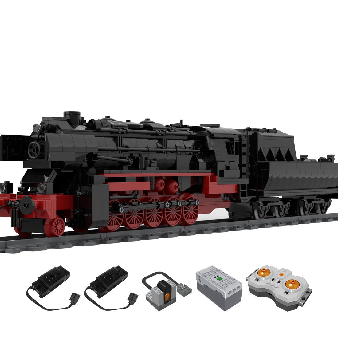 MOC - 90082 DRB 52 Train Klemmbausteine - LesDiy - Klemmbausteine