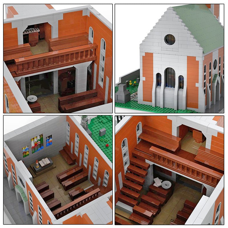 MOC - 90525 CHURCH ST. NIKOLAI - LesDiy - Klemmbausteine