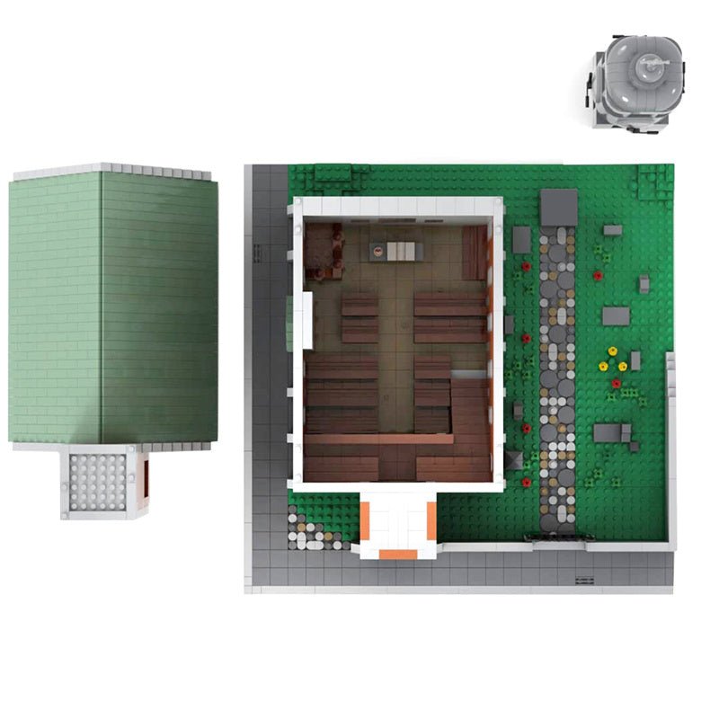 MOC - 90525 CHURCH ST. NIKOLAI - LesDiy - Klemmbausteine