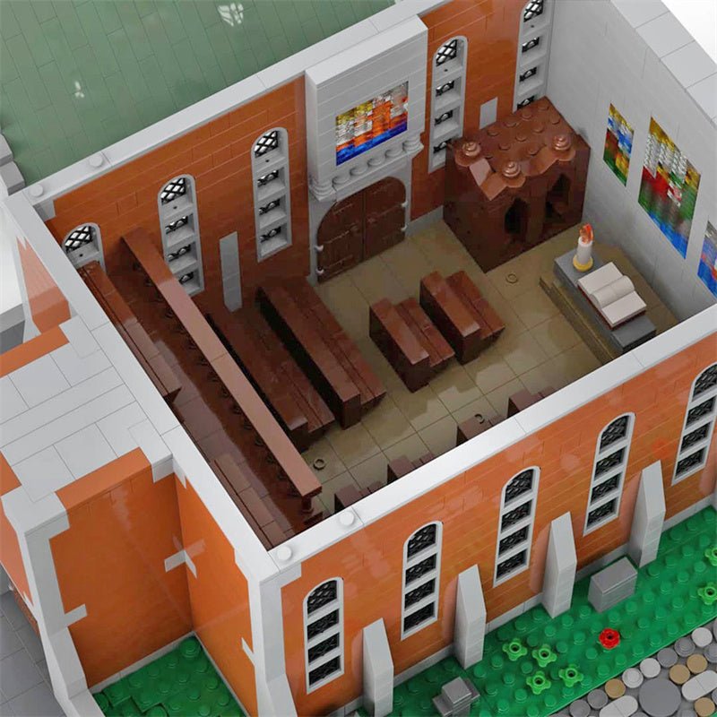 MOC - 90525 CHURCH ST. NIKOLAI - LesDiy - Klemmbausteine