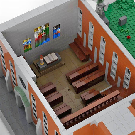 MOC - 90525 CHURCH ST. NIKOLAI - LesDiy - Klemmbausteine